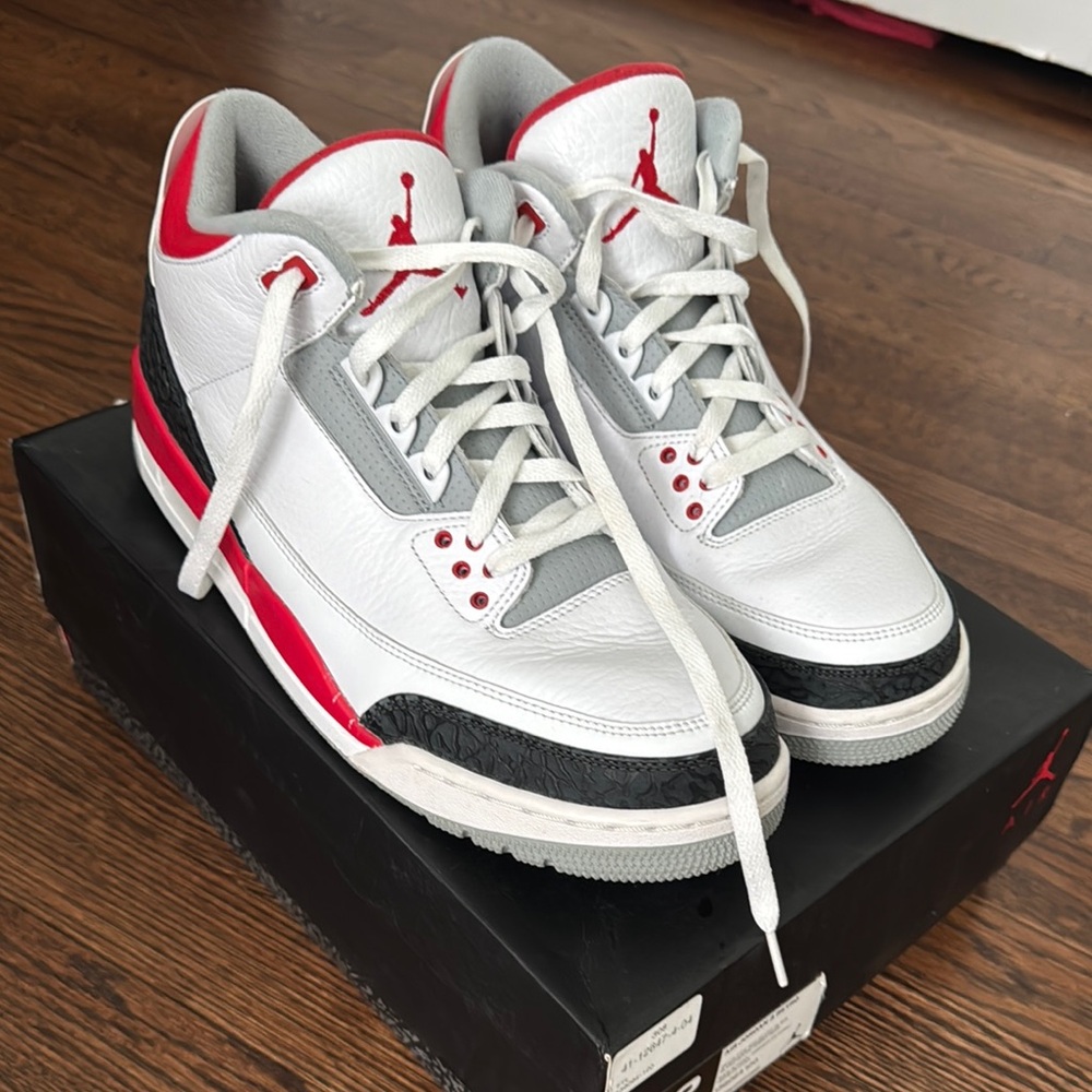 Nike Air Jordan 3 Retro.  Good condition.  Size 13